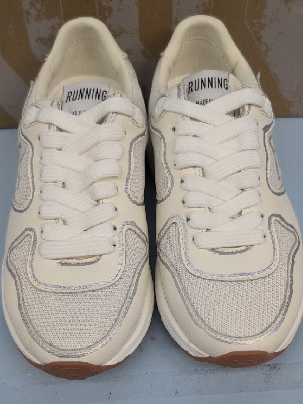 Golden Goose Superstar Platform Men's Running Sneakers Size 35 Optic White - Picture 6 of 12